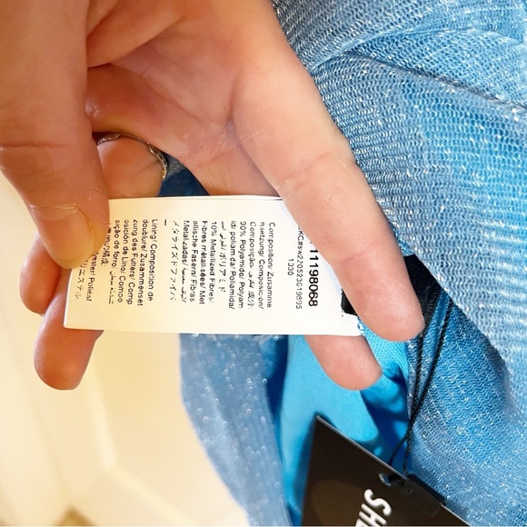 SHEIN Light Blue Mini Dress - Picture 5 of 6